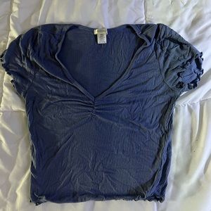 Lettuce trim crop top.